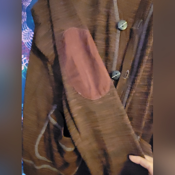 Very nice cardigan brown soft earthy looking splendid mills - Picture 2 of 16